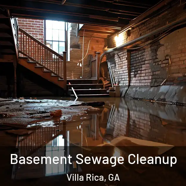  Basement Sewage Cleanup Villa Rica, GA