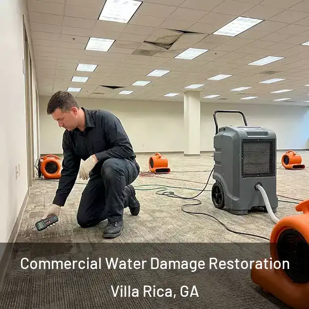  Commercial Water Damage Restoration Villa Rica, GA