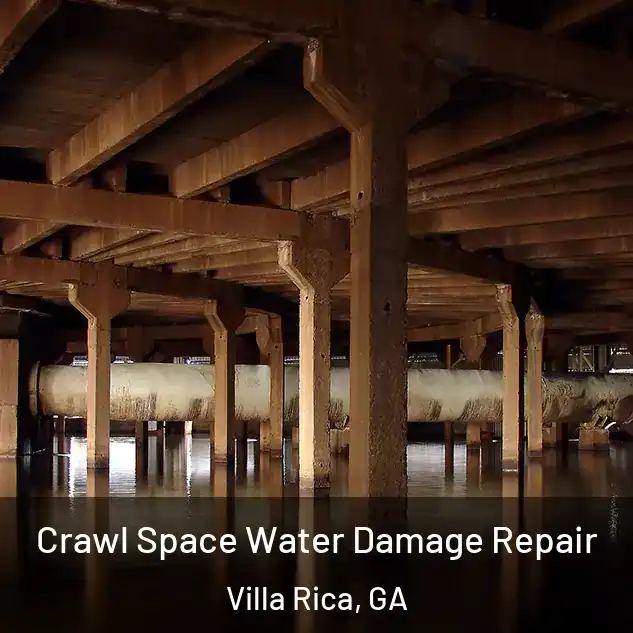  Crawl Space Water Damage Repair Villa Rica, GA