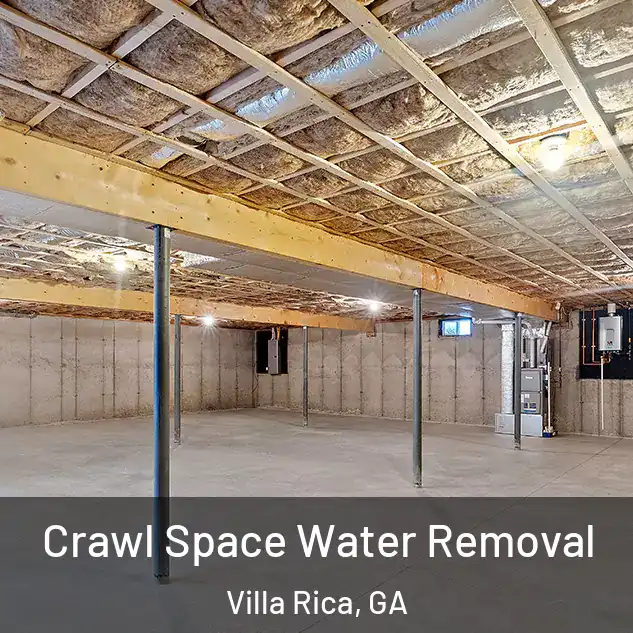  Crawl Space Water Removal Villa Rica, GA