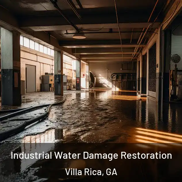  Industrial Water Damage Restoration Villa Rica, GA