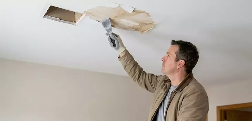 Dry Ceiling After Water Leak in Villa Rica