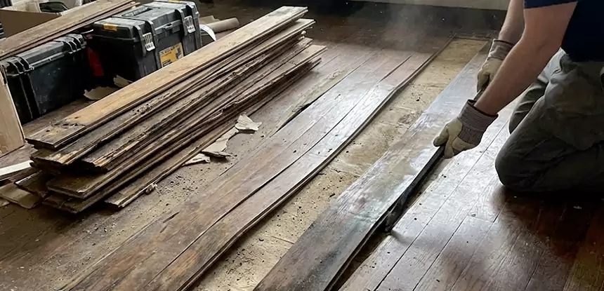 Wood Veneer Water Damage Repair Villa Rica