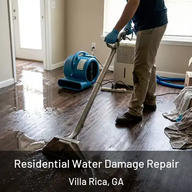  Residential Water Damage Repair Villa Rica, GA