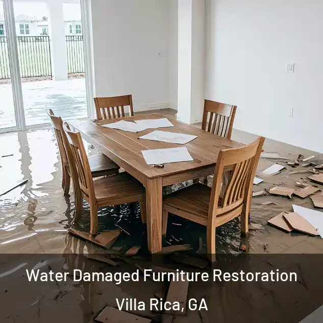  Water Damaged Furniture Restoration Villa Rica, GA