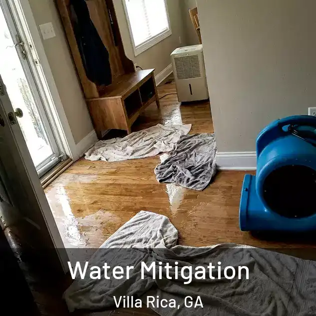  Water Mitigation Villa Rica, GA